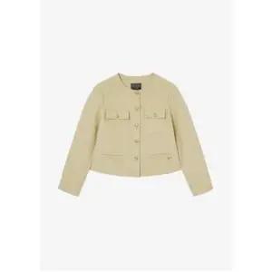 게스 YQ1W7850 여성 인조 스웨이드 쁘띠 자켓 392702