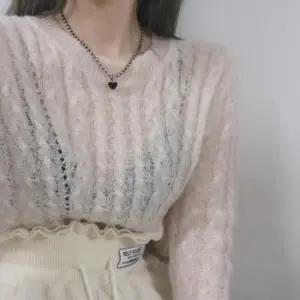 여성은목걸이 여성 오닉스 목걸이 시크 하트 팬던트 군번줄 은목걸이 실버925 S5118