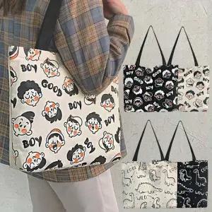 가벼운 학원가방 캔버스 에코백 천 미니 장바구니