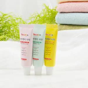 [예꼬맘] 어린이 1-3단계 치약 여행용 15g