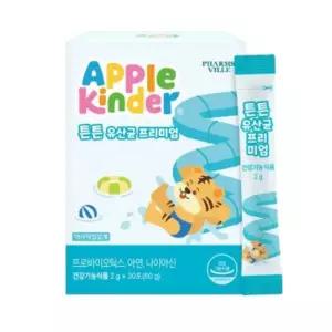 애플킨더 튼튼유산균 프리미엄 장건강 성장기 미국특허 프로바이오틱스 아연 락토바실러스 30포