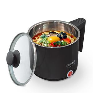 라팔 라면포트 1.0L 블랙 멀티포트 여행용 전기주전자 쿠커 라면냄비