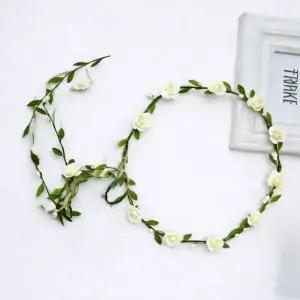 아기 여아 꽃화관 어린이 유아 결혼식 화동 셀프 웨딩 꽃머리띠