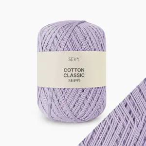 쎄비 코튼 클래식 1볼 50g 아이옷 뜨기 좋은 실 코마코튼100% 선명한색