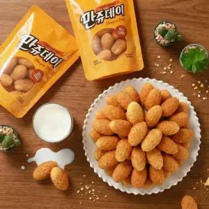 [최종 2,160원] [만쥬데이] 지하철 추억의 그맛 그대로 재현한 만쥬데이 1팩 130g