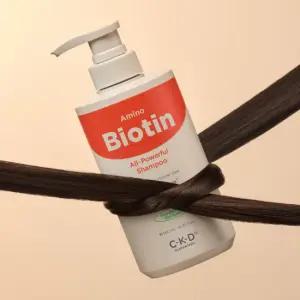 CKD [체험특가/단하루]아미노비오틴 올파워풀 샴푸 500ml / 탈모 증상 완화+뿌리 볼륨감 (정가 20,000원)