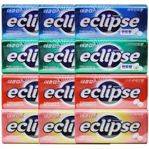 이클립스 34g 12개,피치,스트로베리,페퍼민트,스피아민트