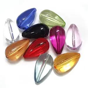 ALL 큰비즈 26mm 민자물방울 아크릴 비즈구슬 한팩 20개, 컬러선택