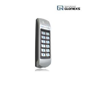 GM-100 글로넥스 단독형 번호키 카드리더기 방수 출입통제 전자식 13.56Mhz RF카드 자동문 현관문 도어락