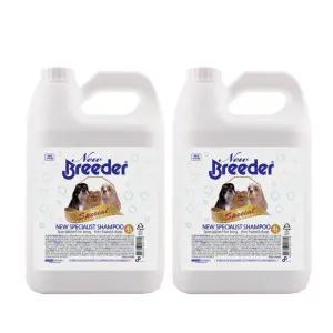 대용량 애견샴푸 브리더 샴푸 4L x2개 애견미용