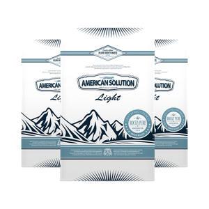 아메리칸솔루션 라이트 무향 벤토나이트 고양이모래 6kg x 3