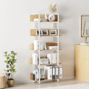 [아트박스]/가구느낌 모두책장 5단 800 철제 책꽂이 인테리어