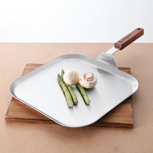 통3중 스텐 사각 후라이팬 29cm 인덕션 사각팬 계란후라이팬 브런치팬