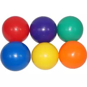 플레이핏 가가볼 탱탱볼 어린이공 고무공 유아공 6개 세트 감각발달 놀이교구 학교체육 놀이감