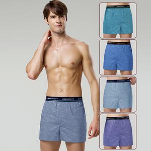 제임스딘 순면 아웃밴드 트렁크 5종세트 남성 사각팬티