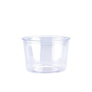 PET 16온스 107파이 원형용기 500개 / 테이크아웃 빙수 과일 샐러드 디저트 일회용기