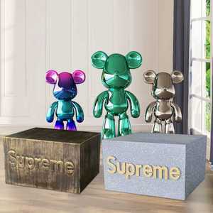 피규어 받침대 베어브릭 실내 장식품 슈프림 대형 1m