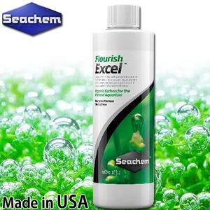 [미국정품] 시켐 플로엑셀 100/250ml/ 수족관 어항 수조 구피 수초 액상비료 영양제 붓이끼 이끼 녹조 제거