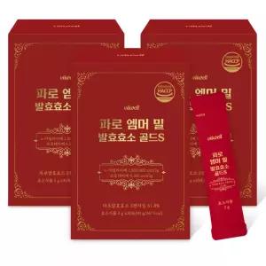 파로효소 파로 엠머밀 곡물 발효 소화 효소 분말 가루 골드S 30포 3개