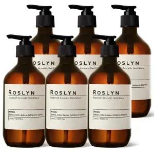 로즐린 아로마틱 핸드워시 히노끼향 500ml 6개 (3L 1박스) 향기 7종 항균 저자극 손세정제