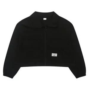 [에스핏]크롭포켓집업 점퍼 - 블랙 (SJY509FKJP20)_CJ