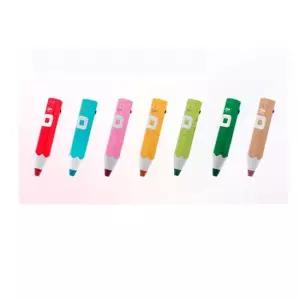 레인온펜 세이펜 레드 스카이블루 핑크 라임 오렌지 그린 우드