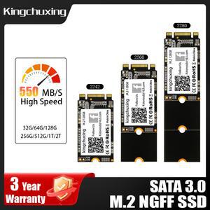 Kingchuxing M2 SSD 128GB M 2 NGFF 2242 256GB 512GB HD SATA3 2280 1 노트북 데스크탑 용 내장 솔리드 스테이트 드라이브