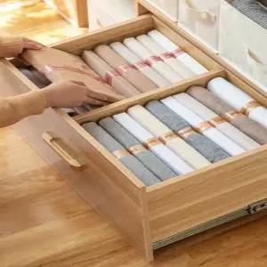 드레스북 옷정리트레이 옷장안서랍장 보드 50개입