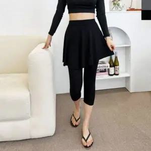 [콩심팥심]치마 데일리 뽀얌 쿨 여름 레깅스 7부 후레아 3부