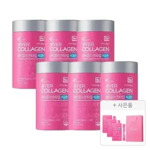 에버콜라겐 타임비오틴, 30포,6개+증정(에버콜라겐 타임비오틴 10포,3개+쇼핑백)