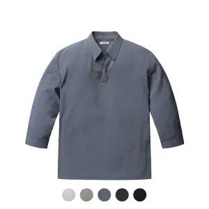 [폴햄] 남성 쿨링 7부 풀오버 셔츠_PHE2WC1322