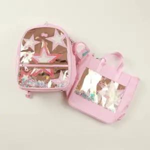 지프 키즈 별 반짝이 저학년 백팩세트 KQ0GAF005-SET 375950