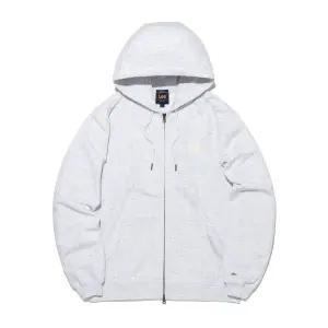 리 LEE 펠트 트위치 로고 후드 집업 라이트그레이 LE2601HZ13LG 108003