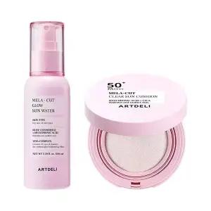 아트델리 멜라컷 글로우 선워터 100ml + 선쿠션 15g