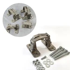 두꺼운 304 스텐 대형 고중량 문짝 돌문 경첩 스덴 정첩 힌지 철문 석문 방화문 고하중 브라켓 브래킷