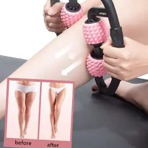 팔 롤러 마사지 전신 휴대용 웨이브 근육 롤러 마사지 바디 트레이닝 폼롤러 스포츠 운동용 지압 짐볼 요가