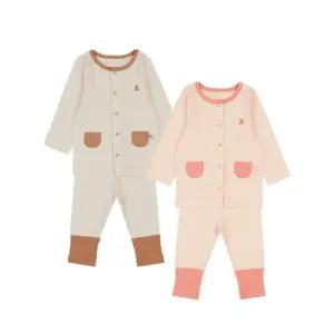 [아가방]아가방 TC01 봄 내니슬림오픈내의(L/CORAL,CREAM)_ 01T117606 (44786410)