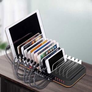 태블릿 충전기 헬스장 범용 20위 스터디 식당 태블릿충전기 있는 30구 홀더 15포트