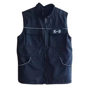 강아지훈련사옷 강아지 트레이너 훈련복 다기능 조련사 훈련 조끼 훈련사옷 애견 블랙