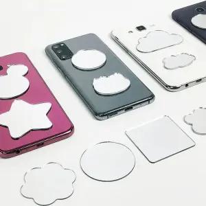 붙이는 휴대폰 거울 스티커 핸드폰 폰꾸 다꾸 거울 휴대폰거울 아크릴거울