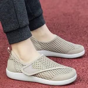 발볼넓은 샌들 부은발 여름 찍찍이 운동화 빅사이즈 플랫슈즈 키높이 실버 쿠션