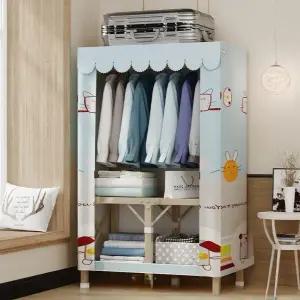 접이식 옷장 자취방 이동식 선반 수납 조립식 틈새 간이