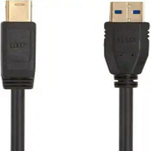 모노프라이스 USB 3.0 타입-A to 타입-B 케이블 - 32AWG 도체 TPE 재킷 모니터 스캐너 하드 디스크
