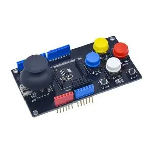 무선 기계식 블루투스 키보드 조이스틱 쉴드 게임 스틱 확장 마우스 기능 에뮬레이트 [호환]