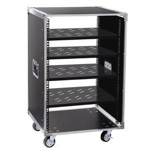 음향 랙케이스 항공 수신기 하드 투명 장비 12U 스튜디오 백알루미늄 오디오 앞문