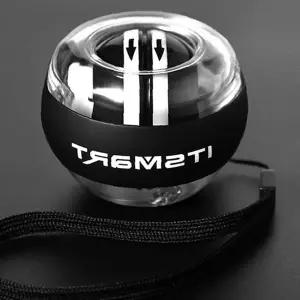 자동 회전 손목 근육 단련 볼 블랙 케이스 전완근 악력 향상 휴대 운동 기구