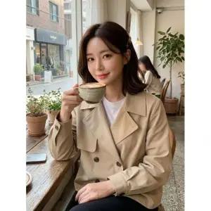 오조크 OZOC 하프 트렌치 자켓 택가격: 249000원 1185827