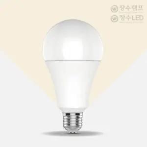 장수램프 A19 LED 벌브 전구 15W E26 주광색 백열다마