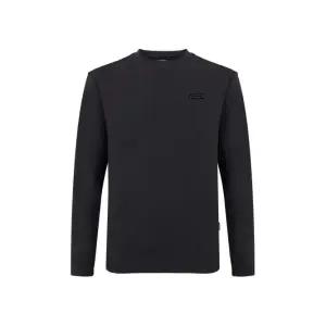 아이더 EIDER ECRU (에크루) 남성 잠재권축 긴팔 라운드 티셔츠_Charcoal