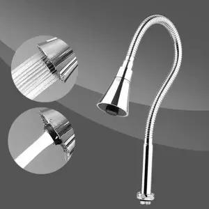 주방 자바라 수도꼭지 코브라 씽크대 싱크대 자바라 주방용 60cm 스텐레스 크롬 호스 분리 교체 직수 원홀